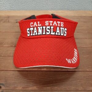 Cal State Stanislaus Warriors Visor Adult Strap Back CSU NCAA College Sports